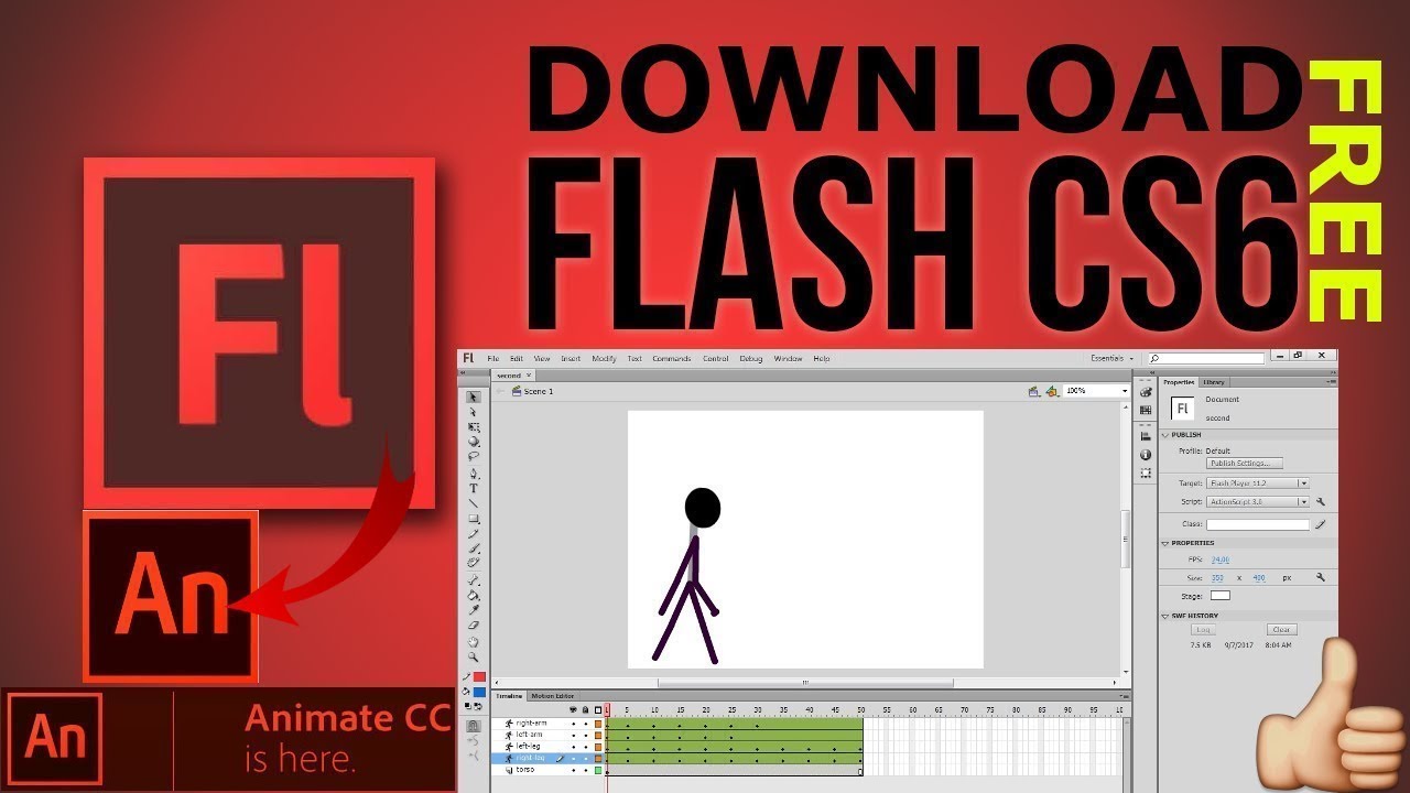 Adobe flash player cs6 download